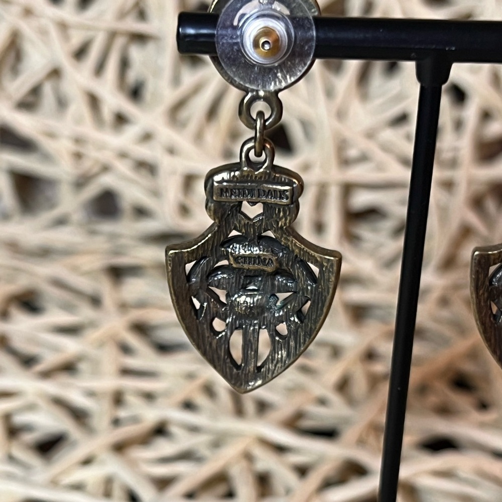 HEIDI DAUS • ART DECO • DANGLE EARRINGS - Picture 6 of 8